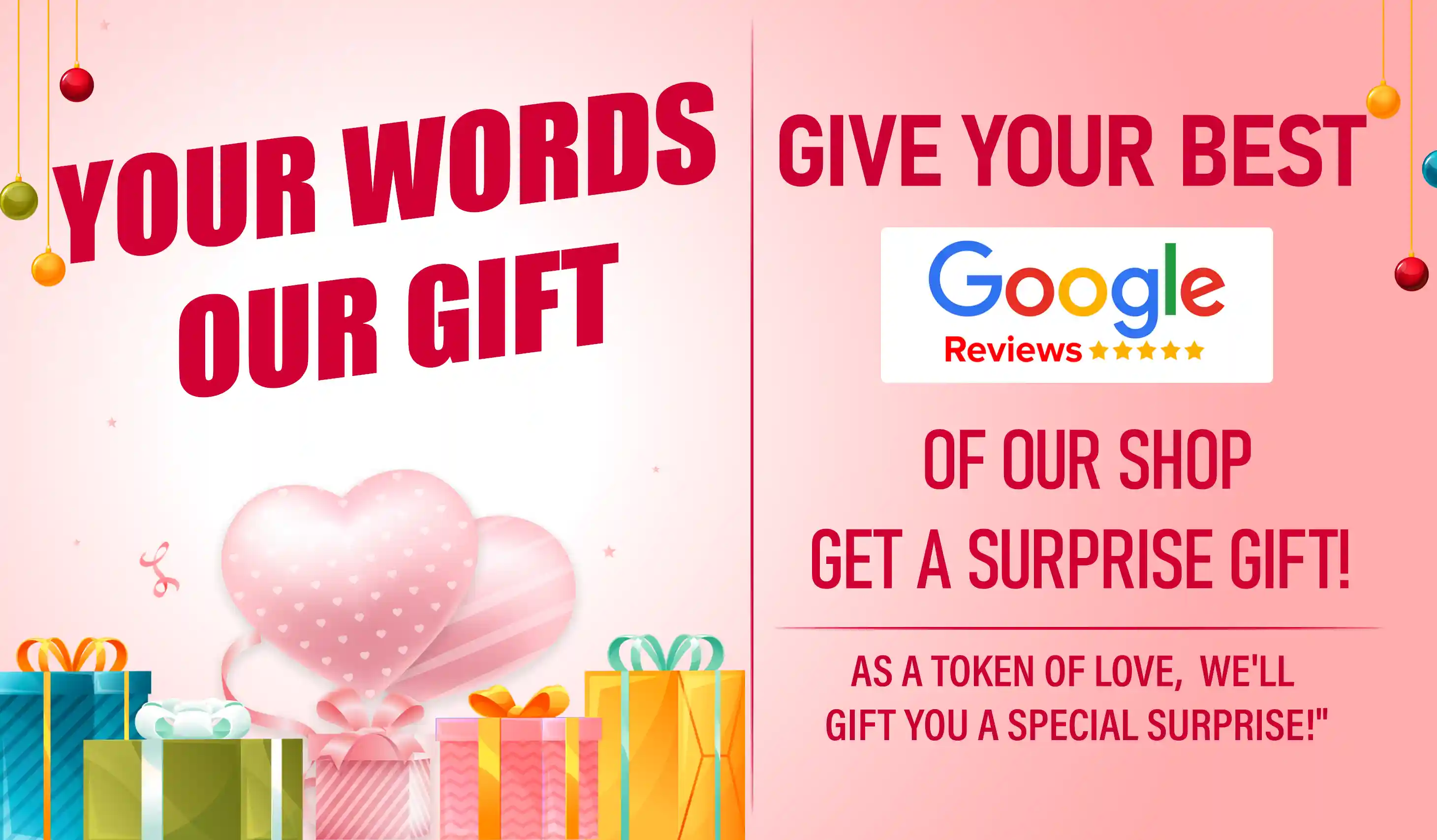 Your Words, Our Happiness!    